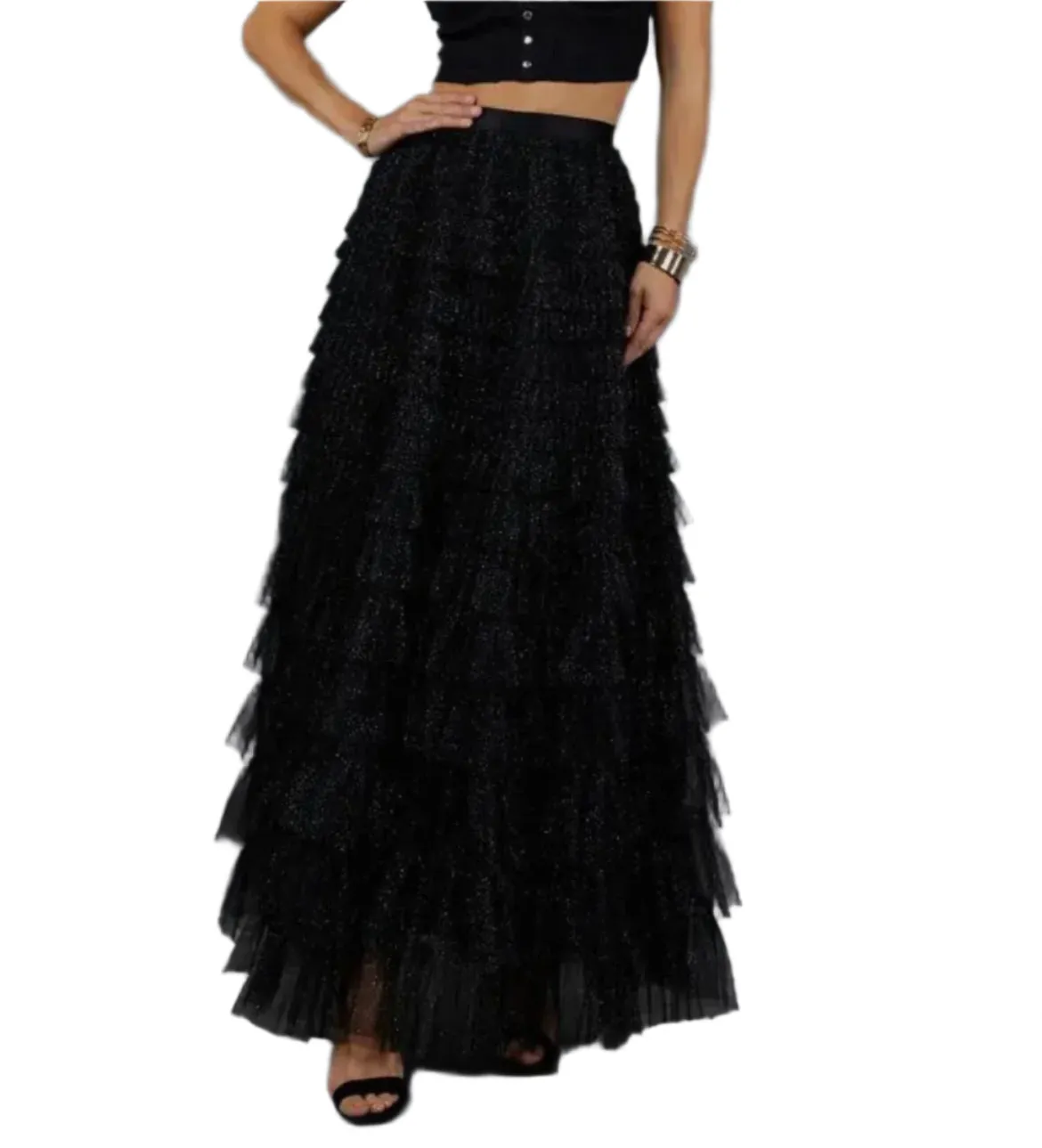 Long Layered Skirt