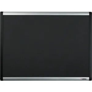 Lorell Black Mesh Fabric Covered Bulletin Boards