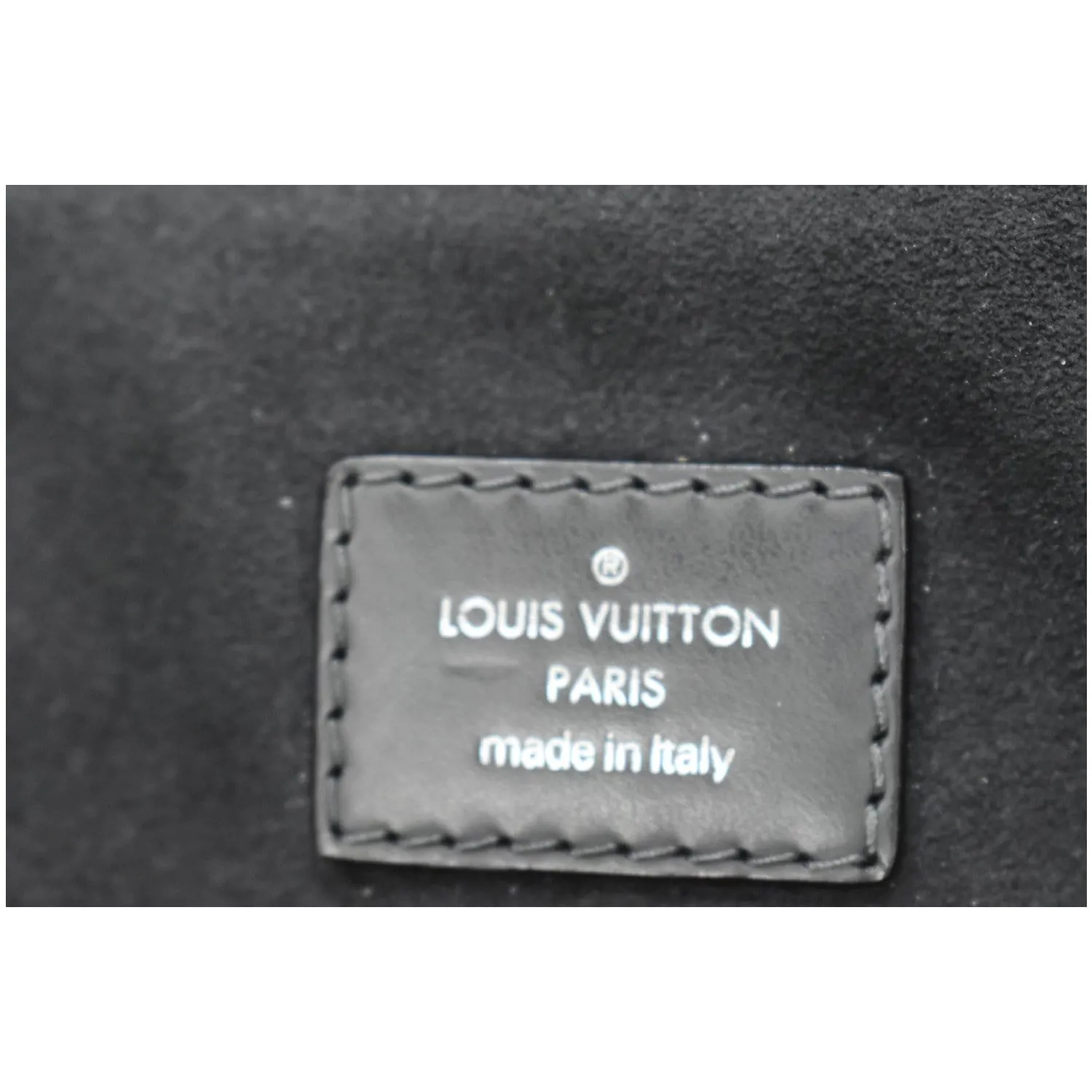 LOUIS VUITTON Greenwich Damier Cobalt Tote Bag Black