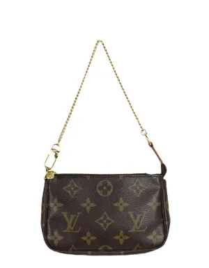 Louis Vuitton Monogram Mini Pochette Accessories Bag