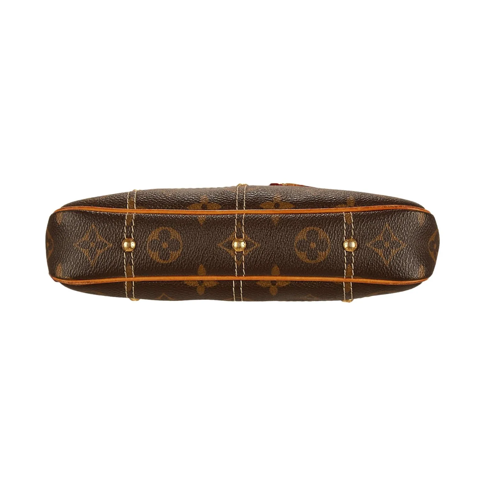 Louis Vuitton Monogram Stitched Pocket Shoulder Bag