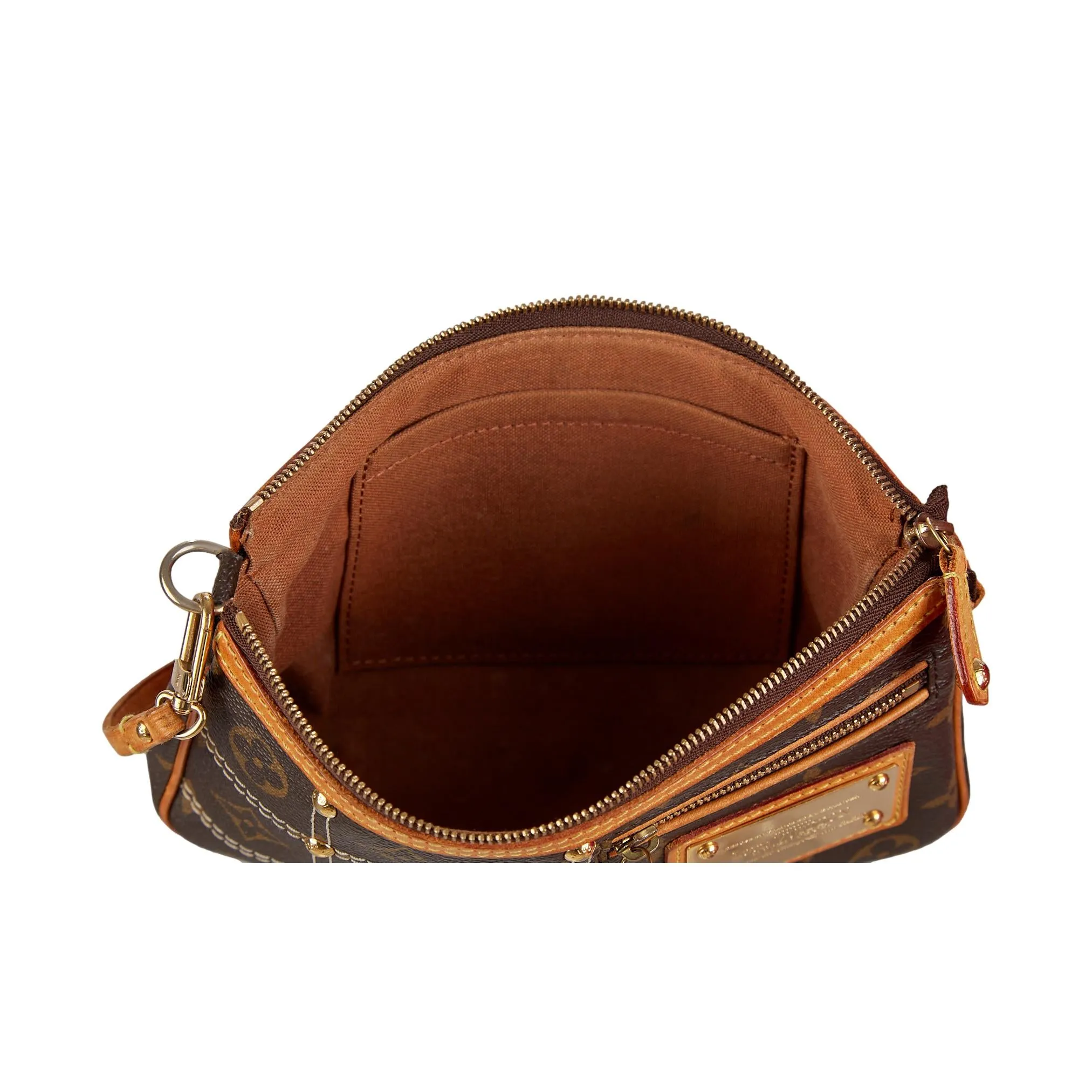 Louis Vuitton Monogram Stitched Pocket Shoulder Bag