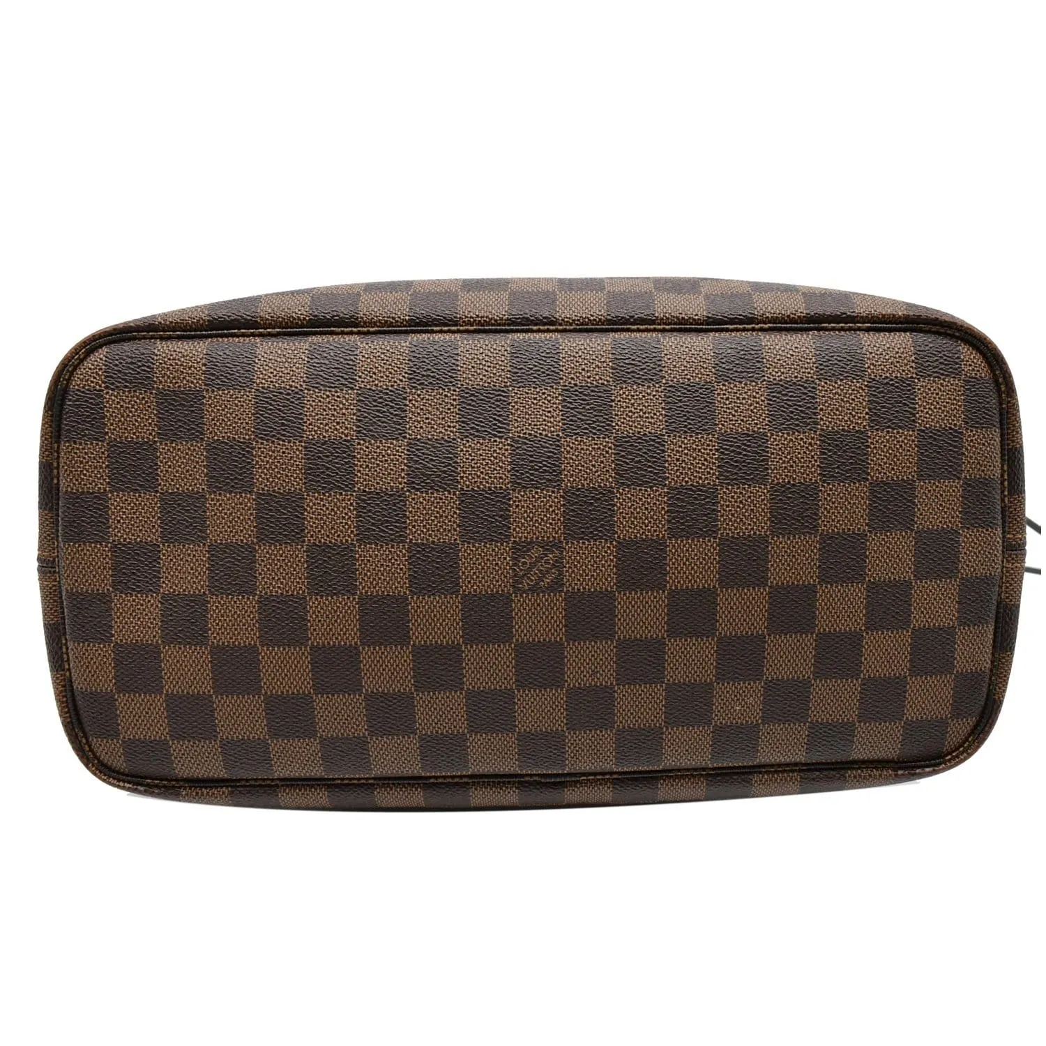 LOUIS VUITTON  Neverfull MM Damier Ebene Tote Bag Brown