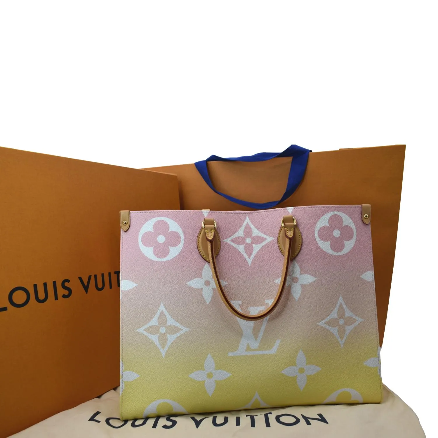 LOUIS VUITTON Pool Onthego GM Monogram Shoulder Bag Pink  - New Year Deals
