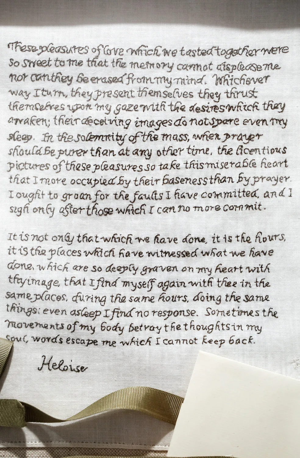 Love Letters: Héloïse to Abélard (12th Century)