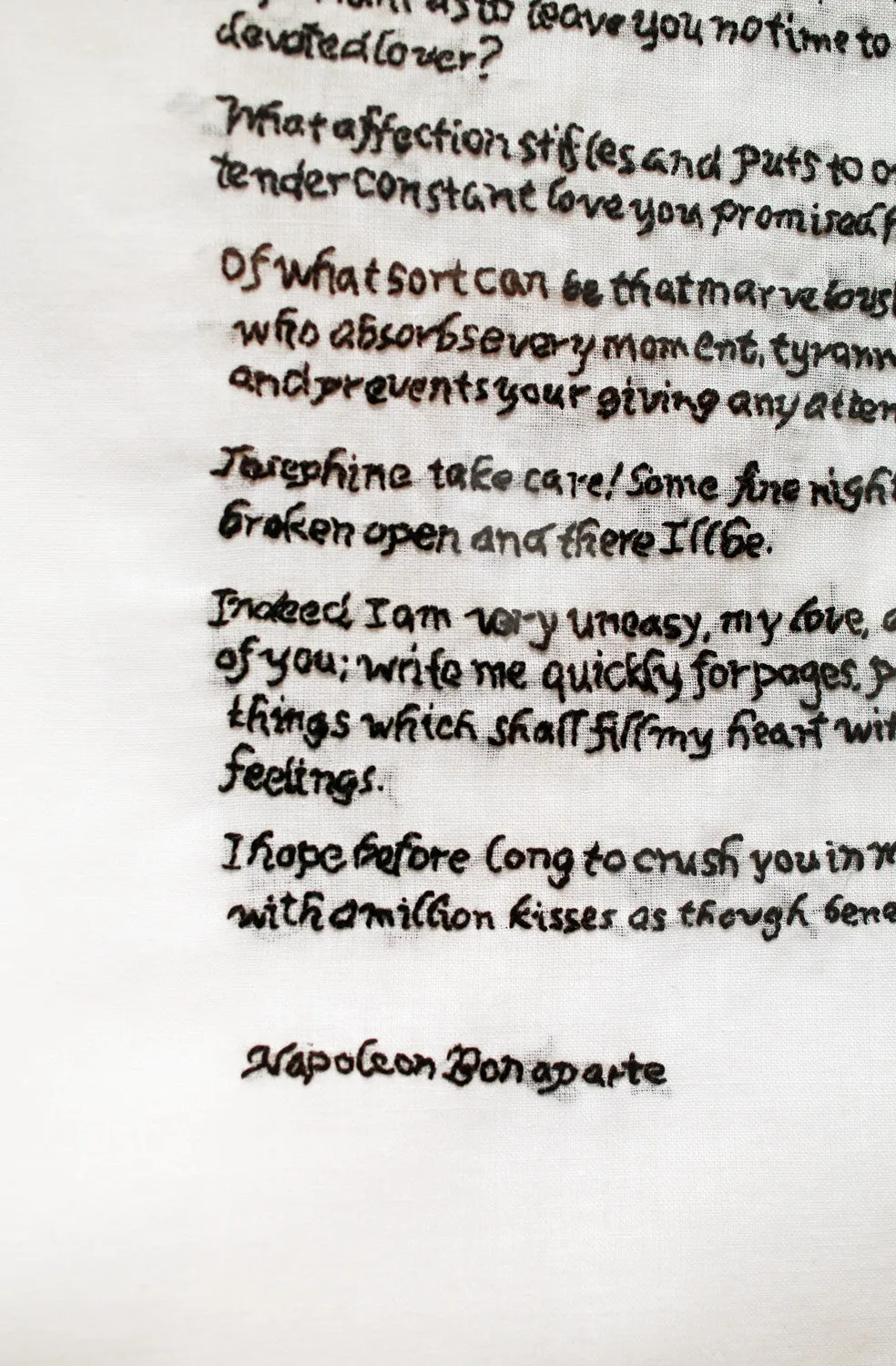 Love Letters: Napoleon to Josephine (1796)