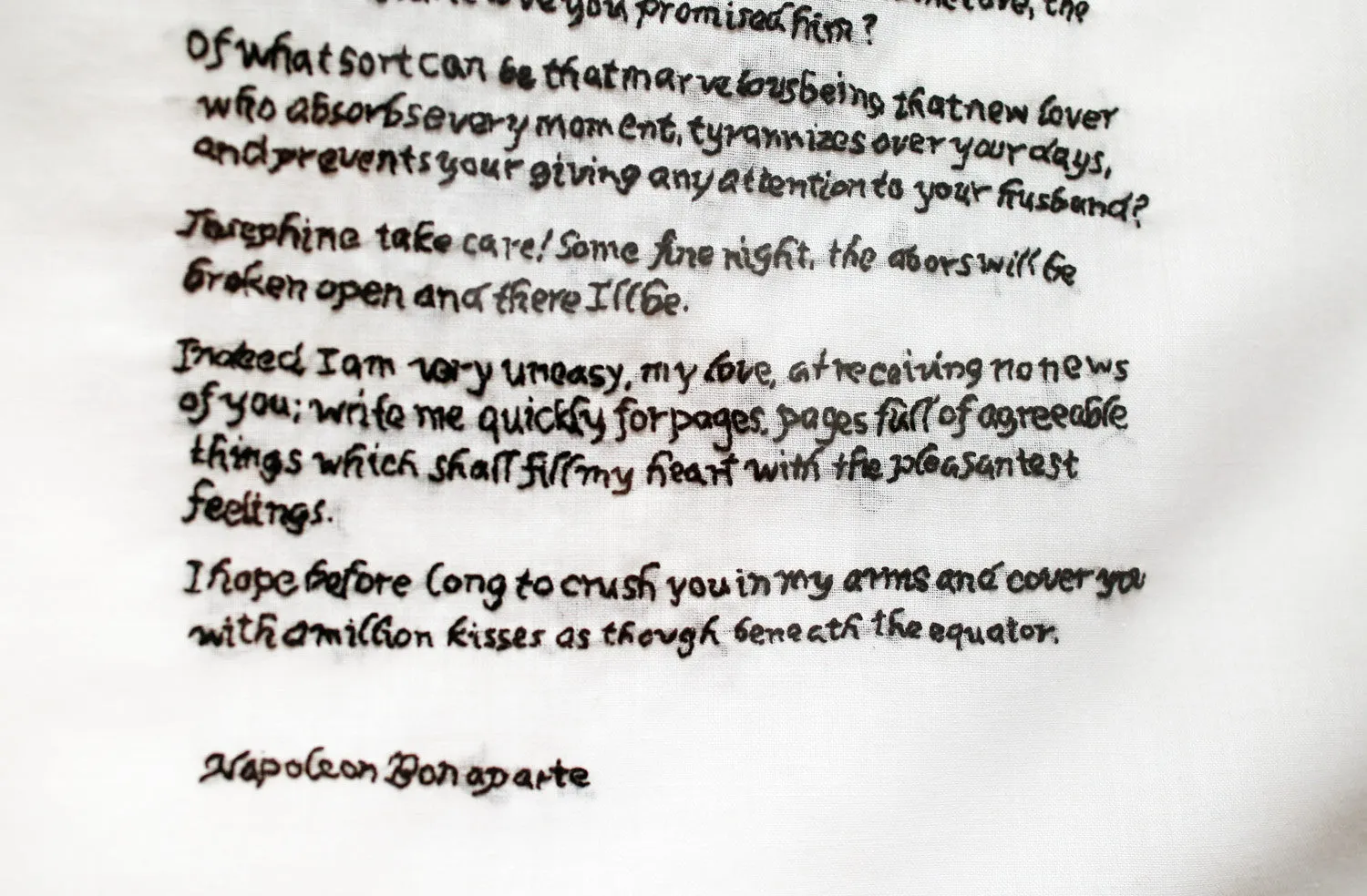 Love Letters: Napoleon to Josephine (1796)