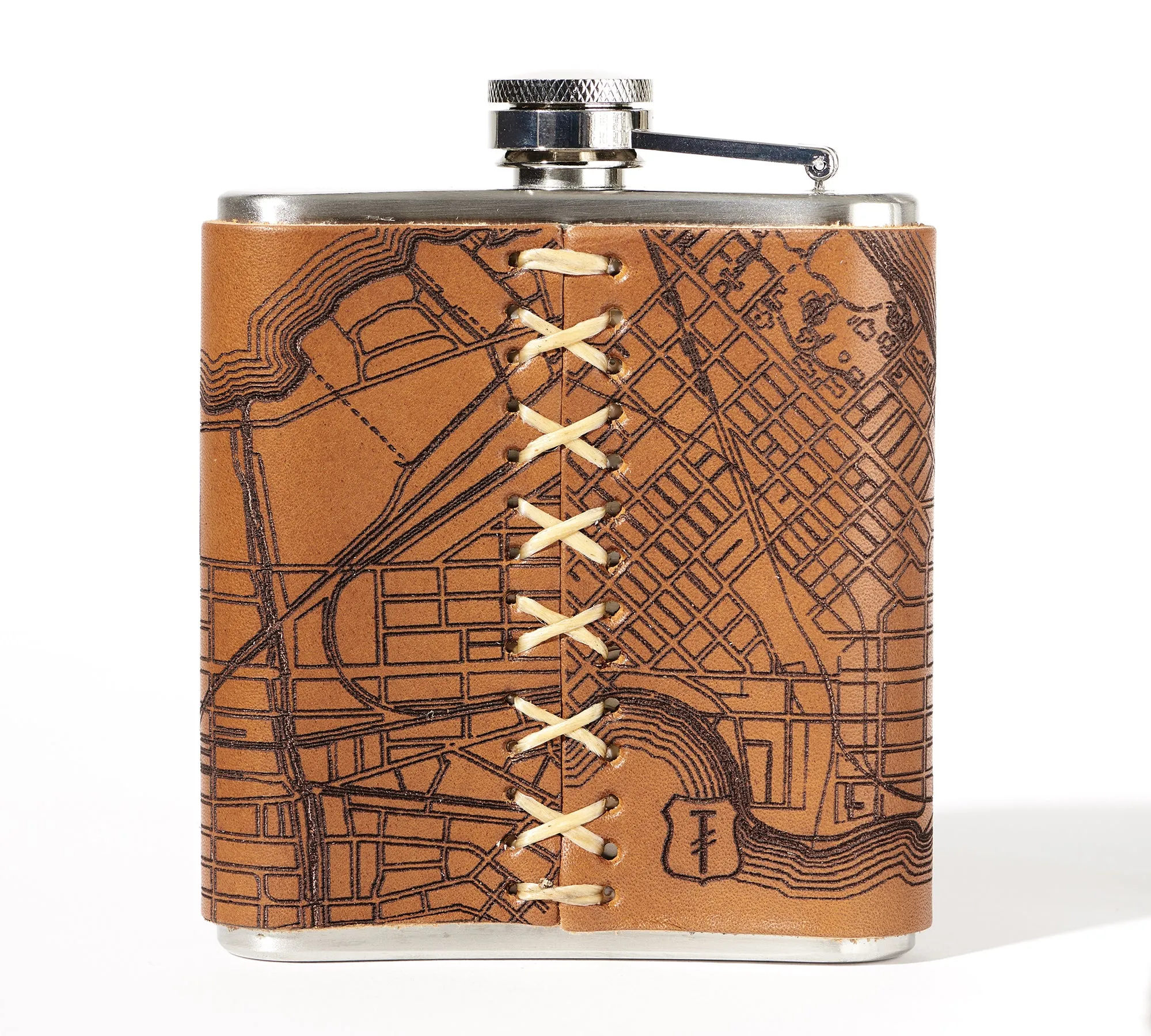 Madison Map Flask