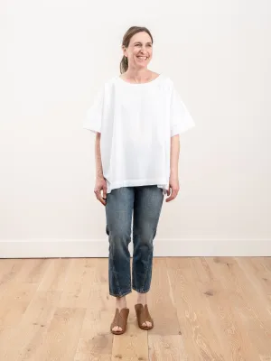 maglia max top - white