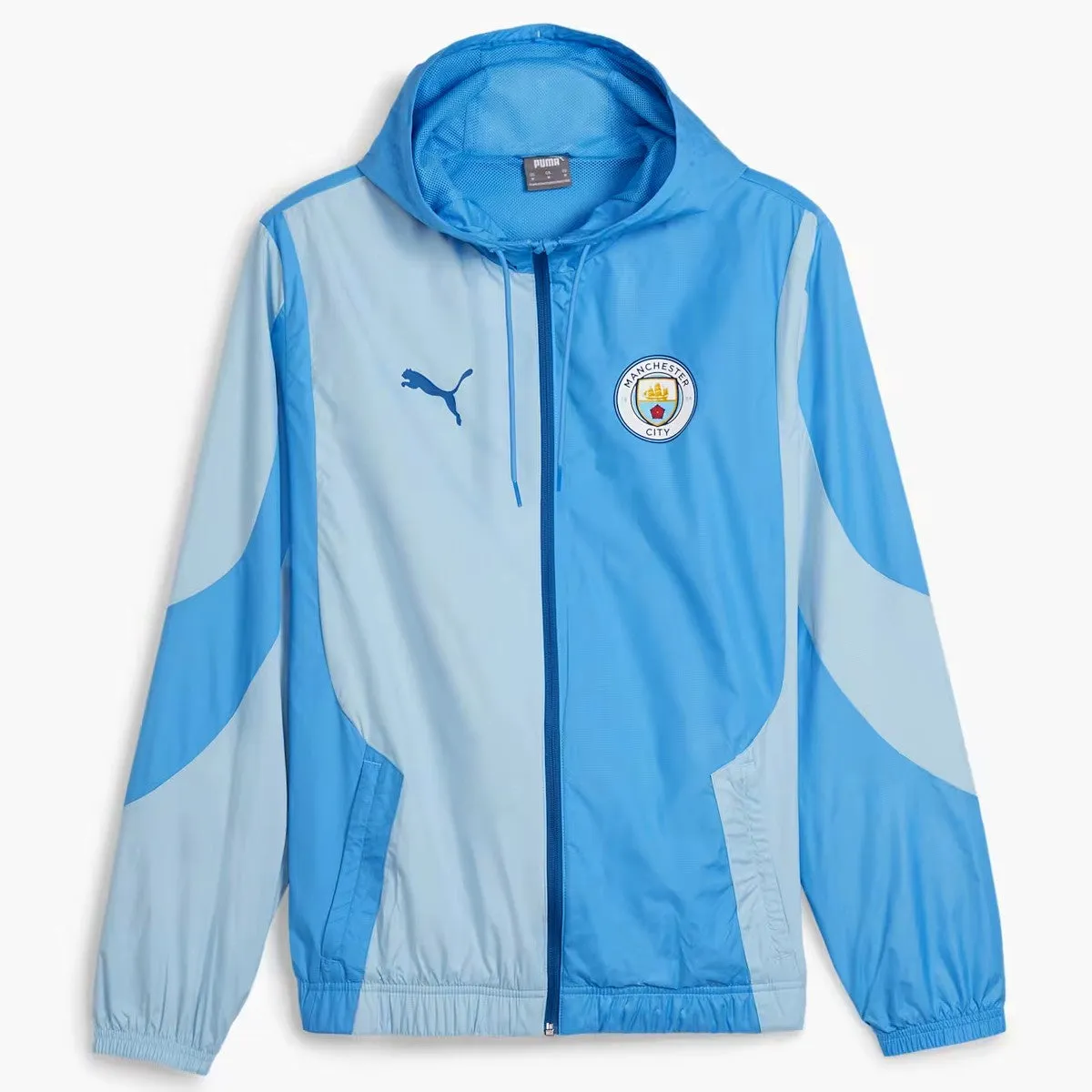 Manchester City light blue pre-match presentation tracksuit 2023/24 - Puma