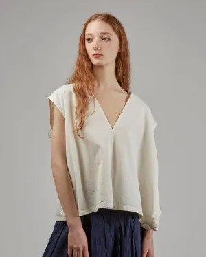Marga top in white