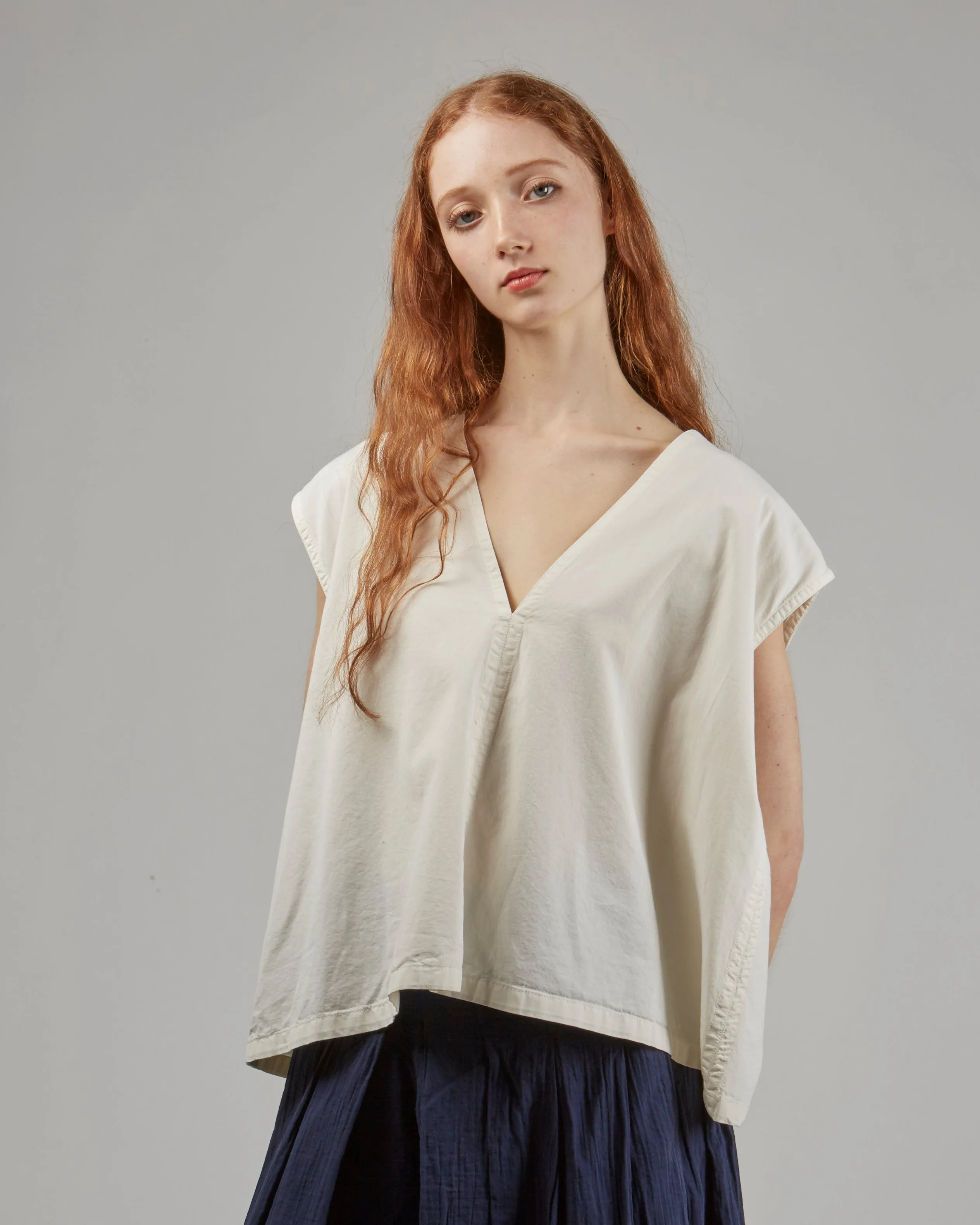Marga top in white
