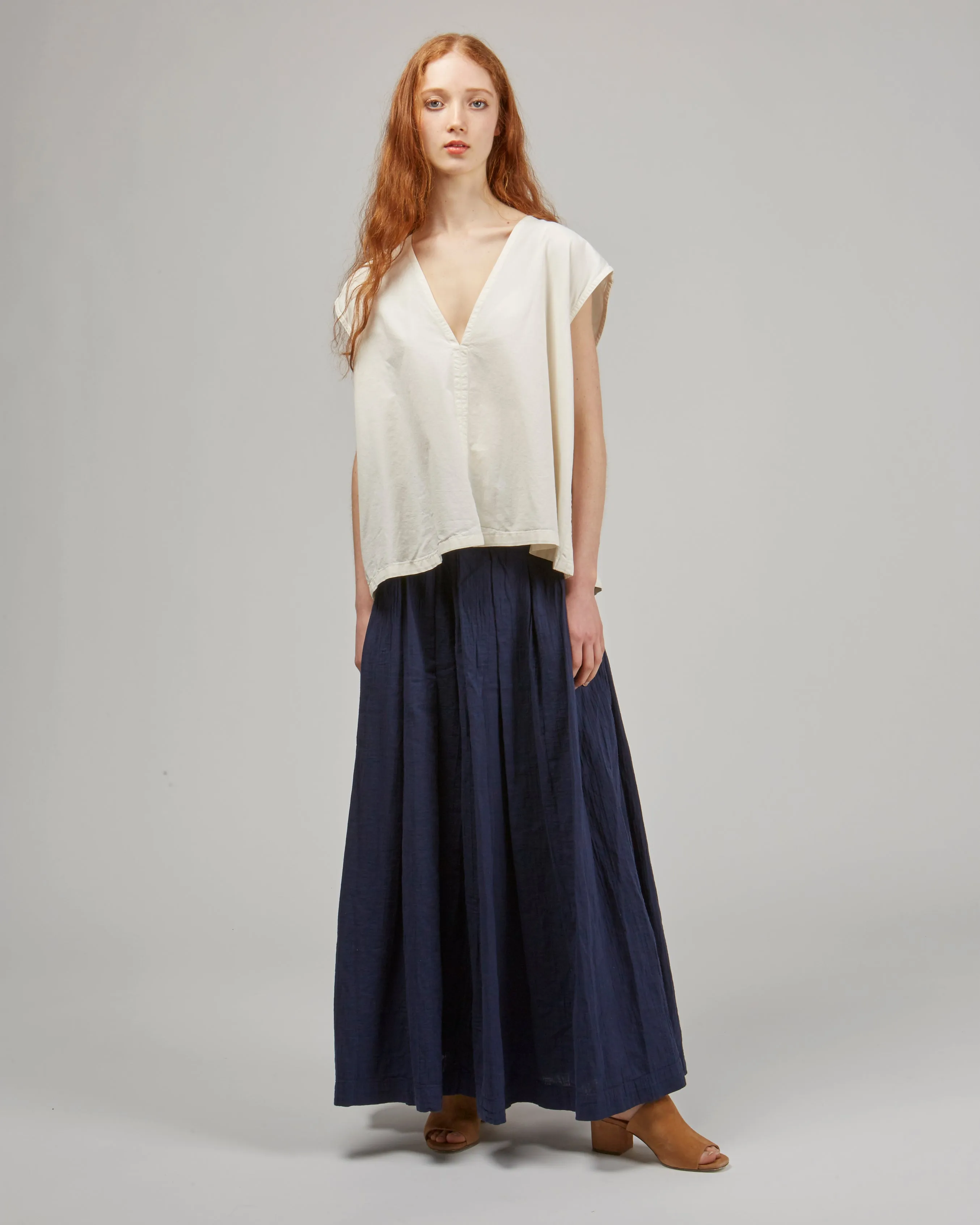 Marga top in white