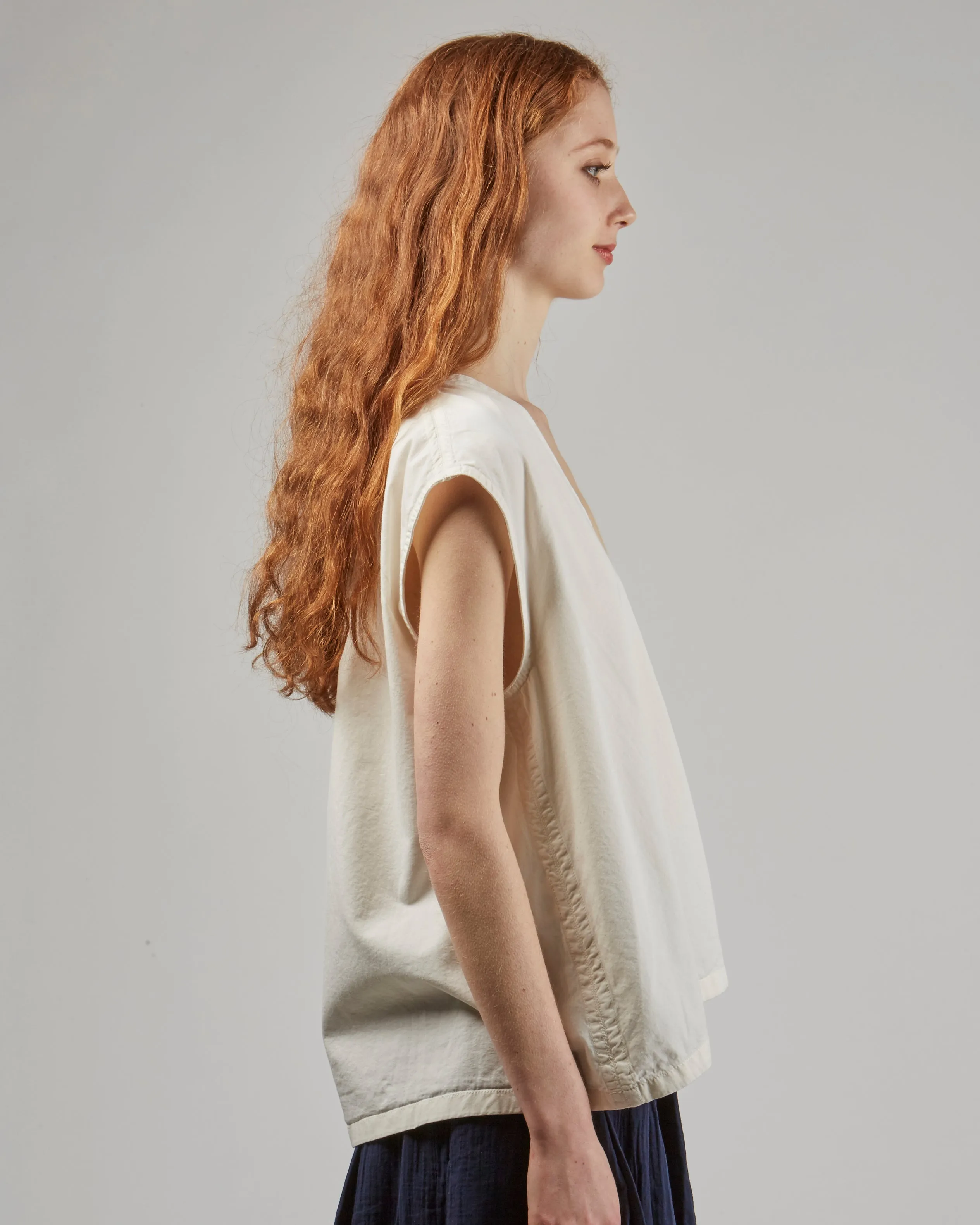 Marga top in white