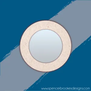 MDF and Acrylic Mirror - Circle