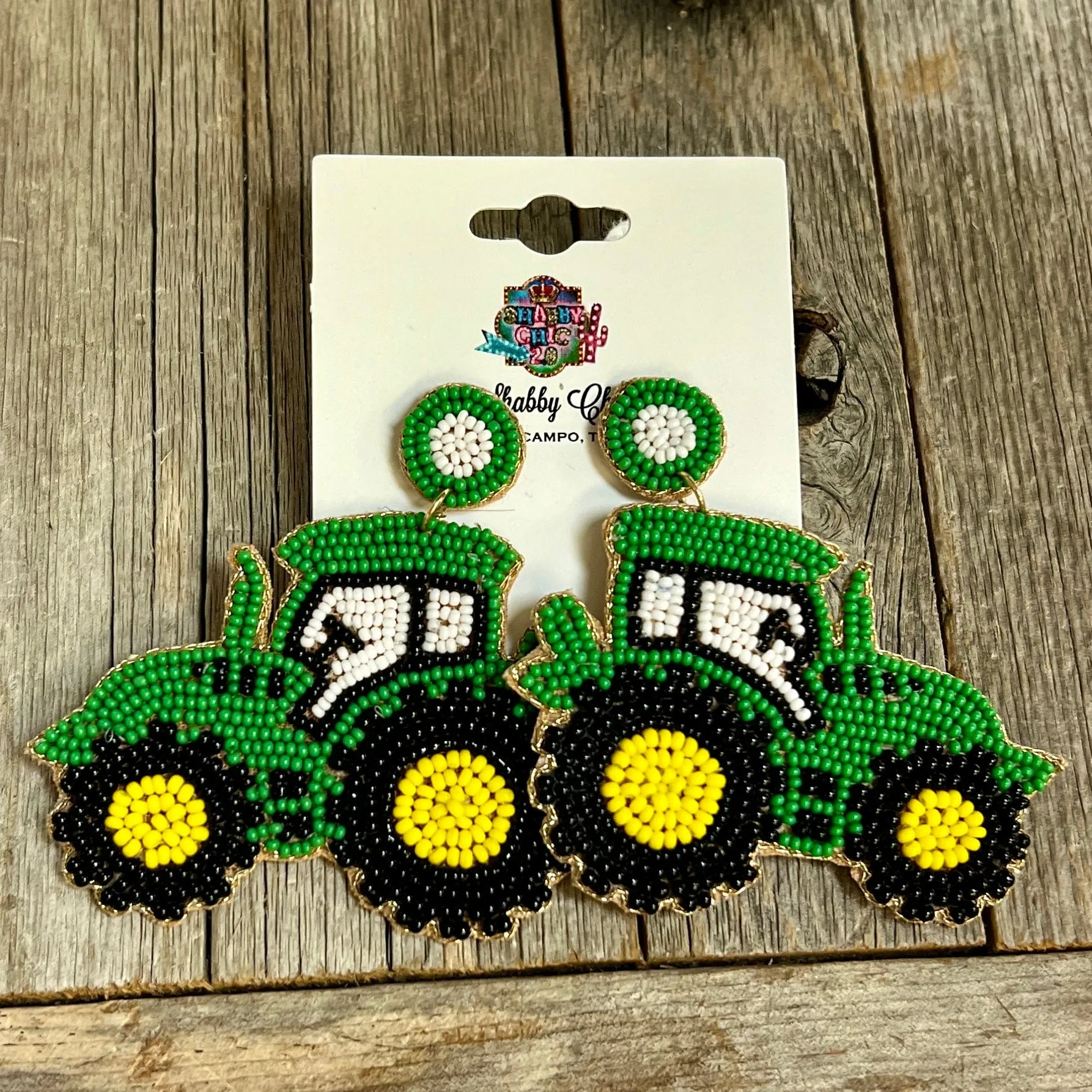 Mean Green Earrings