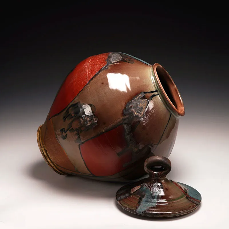 Medium Large Covered Jar