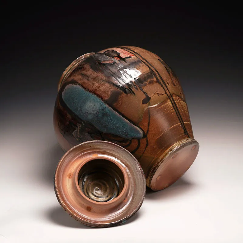 Medium Large Covered Jar