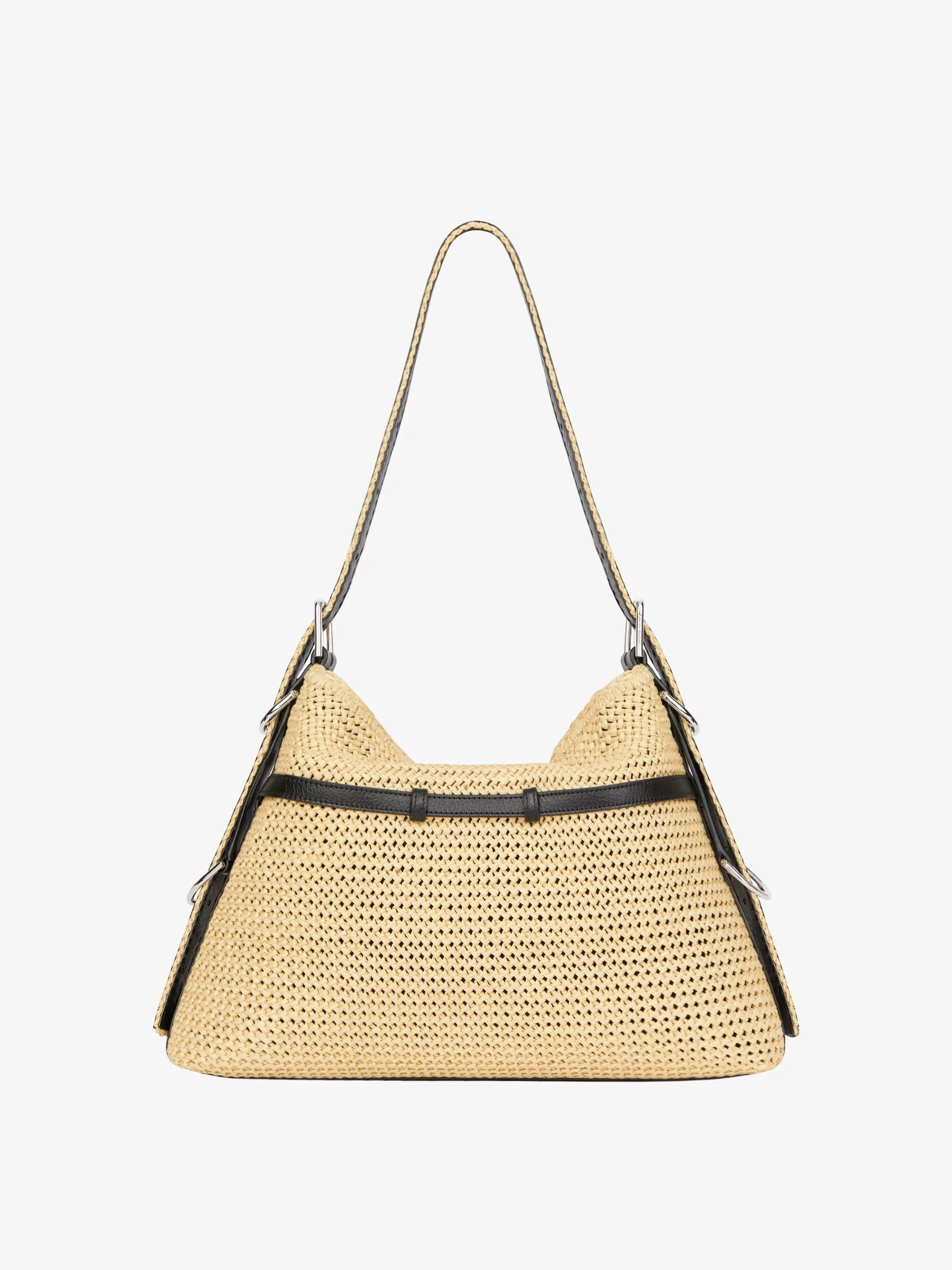 Medium Voyou Bag In Raffia