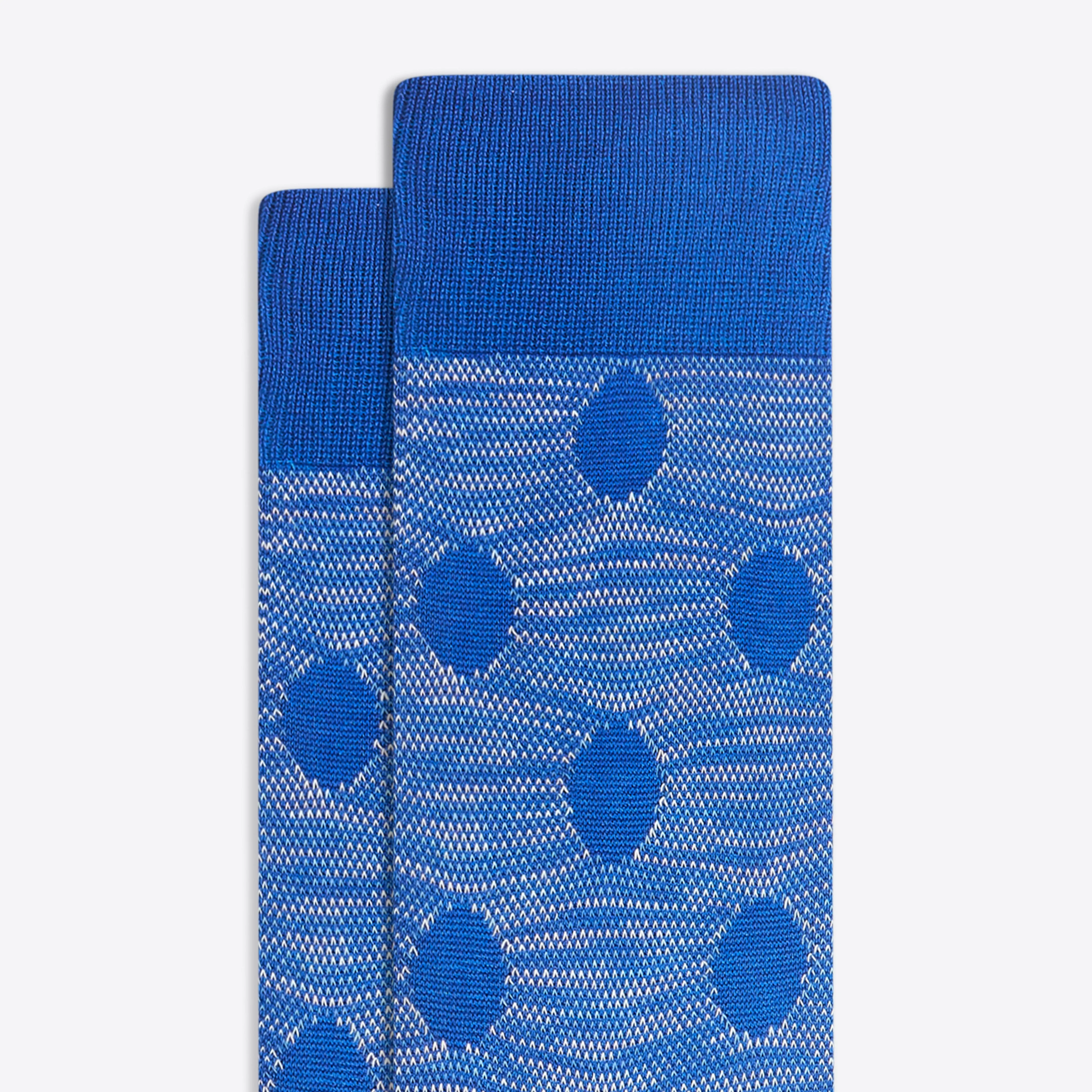 Melange Dots Mid-Calf Socks