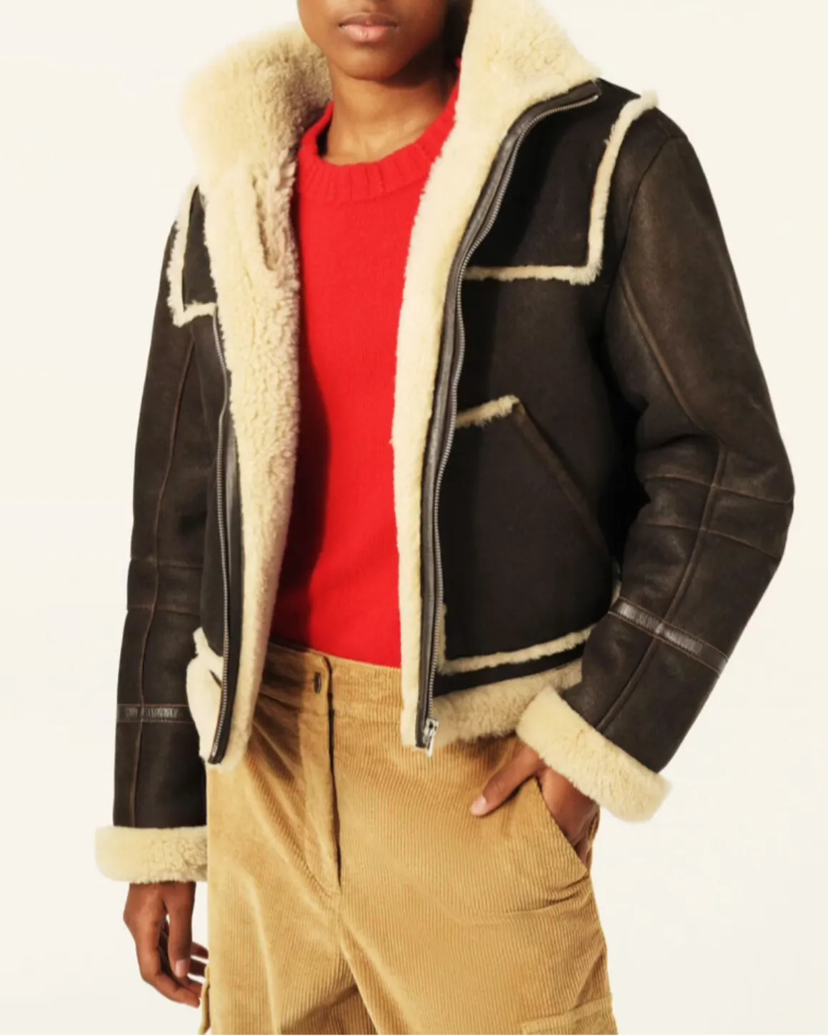 Melvin Shearling Jacket | Ba&Sh
