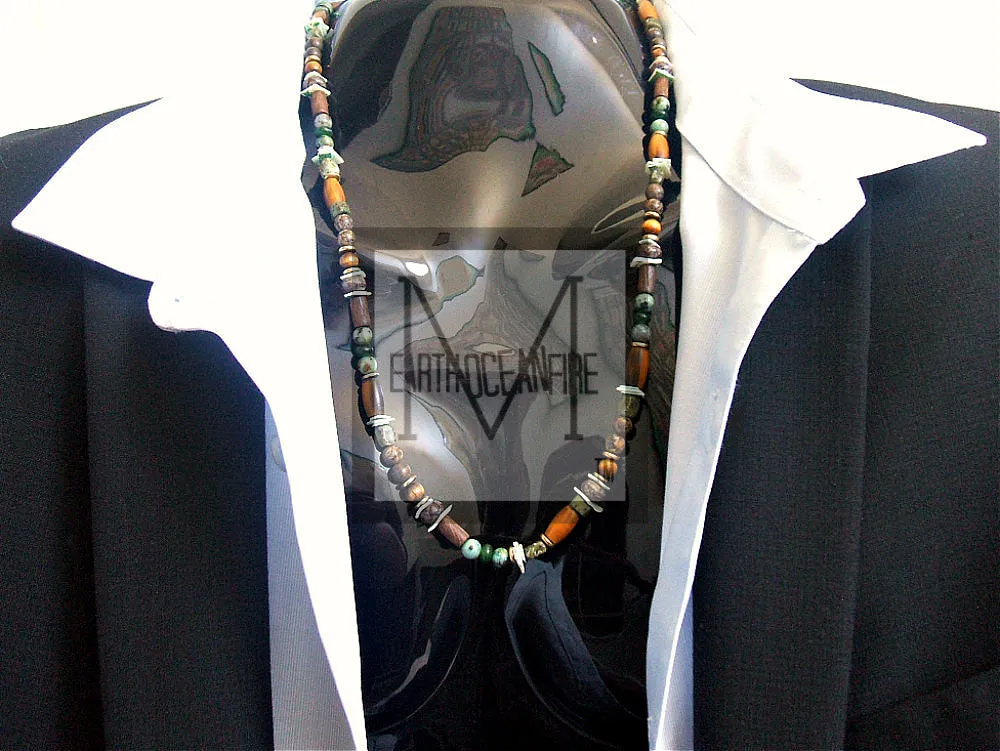 Men's Irish Seaside Necklace Bracelet Set