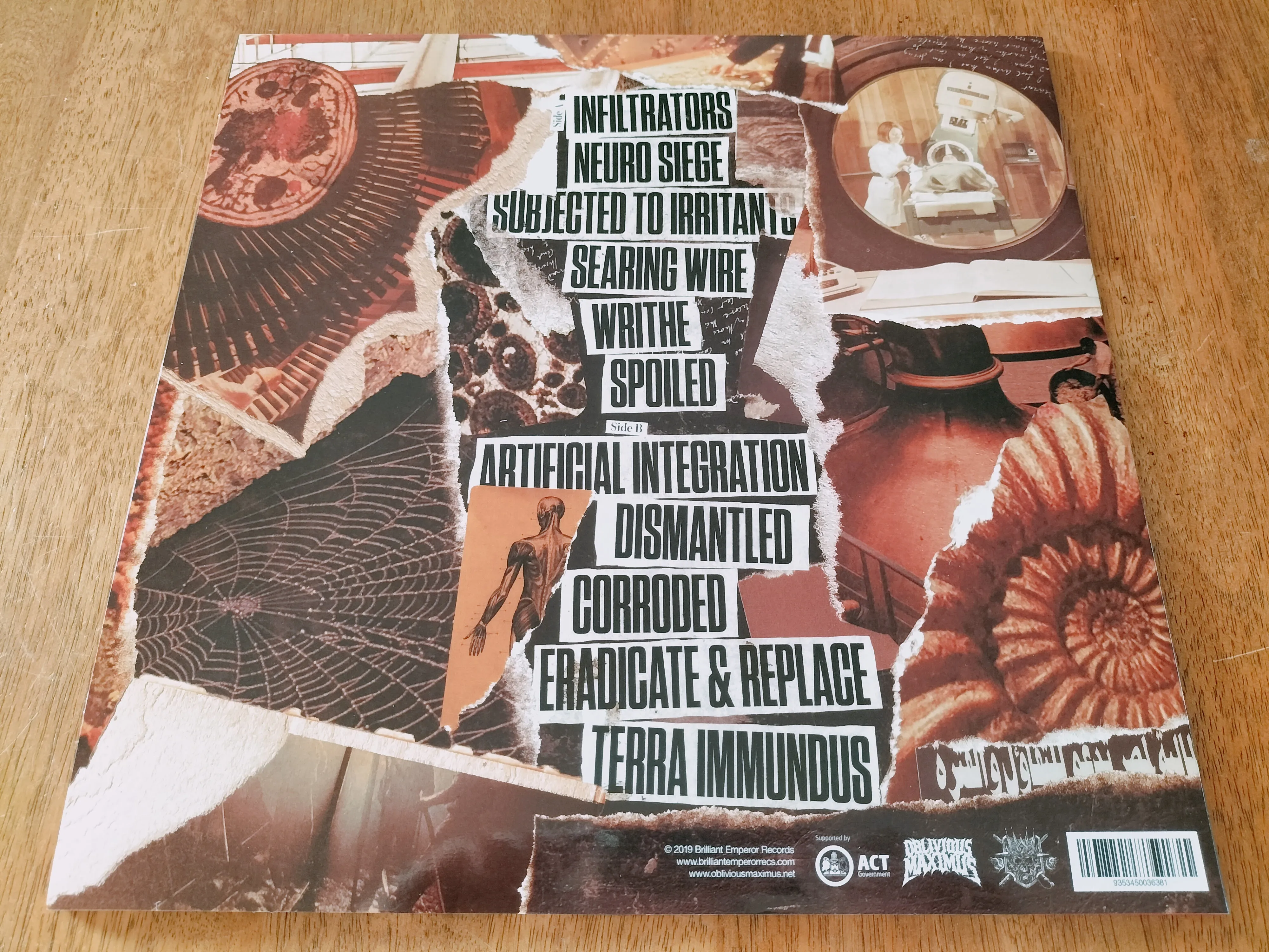 MENTAL CAVITY (AUS) - Neuro Siege VINYL