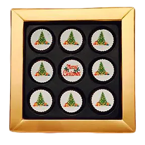 Merry Christmas Mini Chocolate Covered Oreos