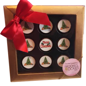 Merry Christmas Mini Chocolate Covered Oreos