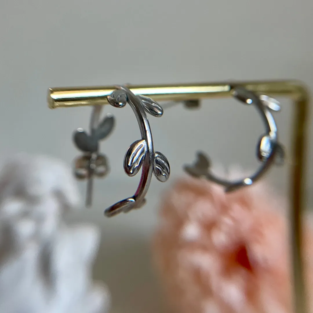 Metal Earrings | METAL LEAF