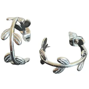 Metal Earrings | METAL LEAF