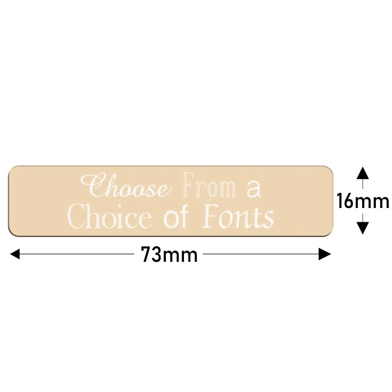 Metal Engraving Plate