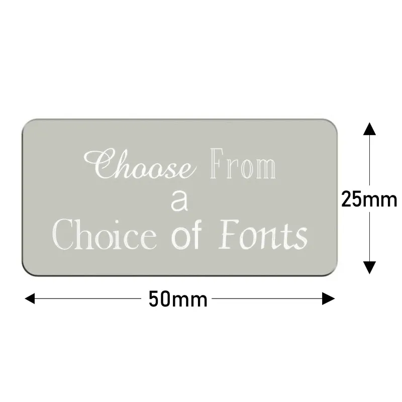 Metal Engraving Plate
