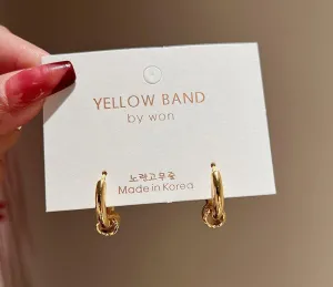 Metal Hoop Earrings