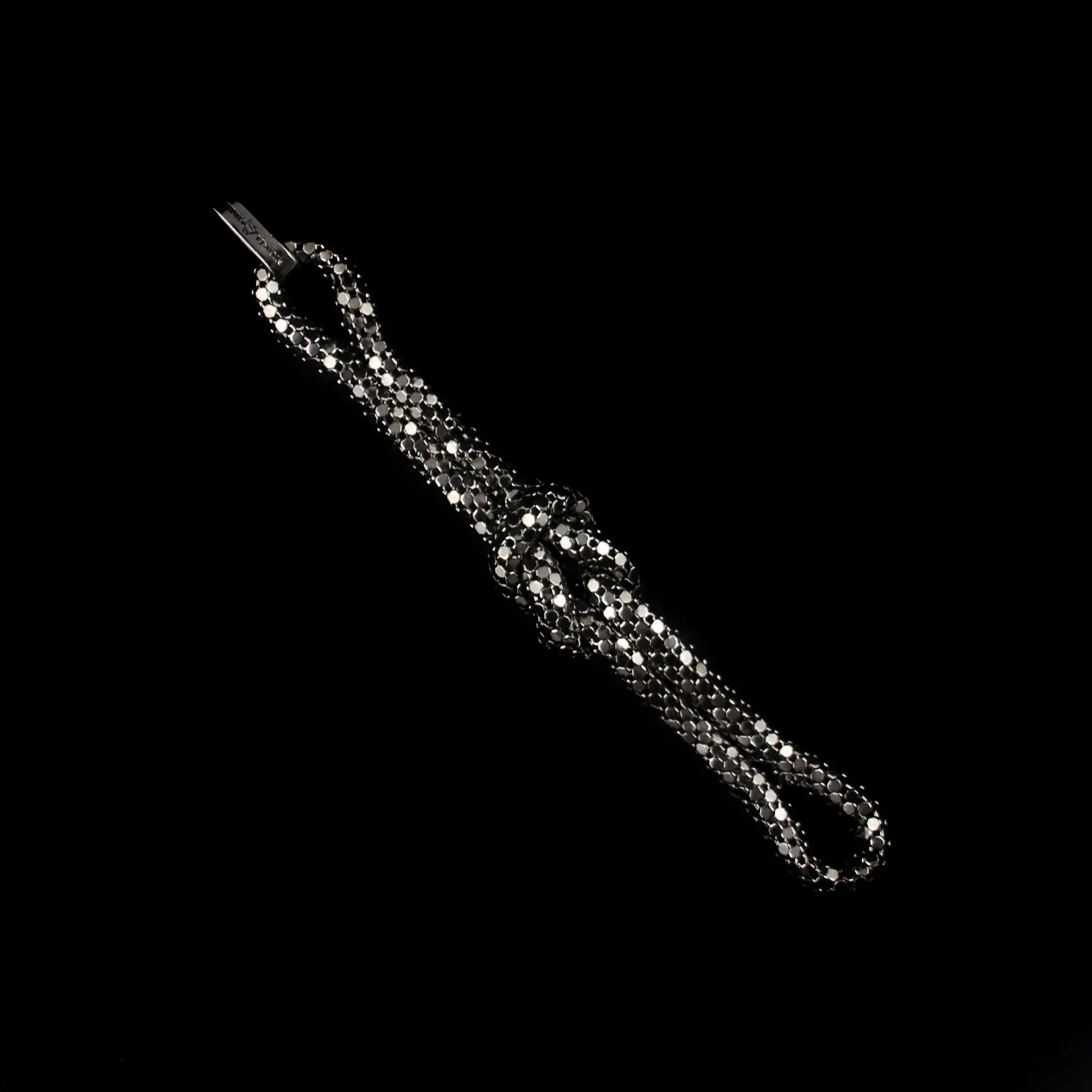 Metal Mesh Love Knot Bracelet