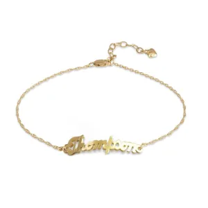 Metal Nameplate Bracelet