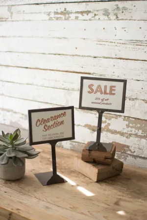 Metal Sign