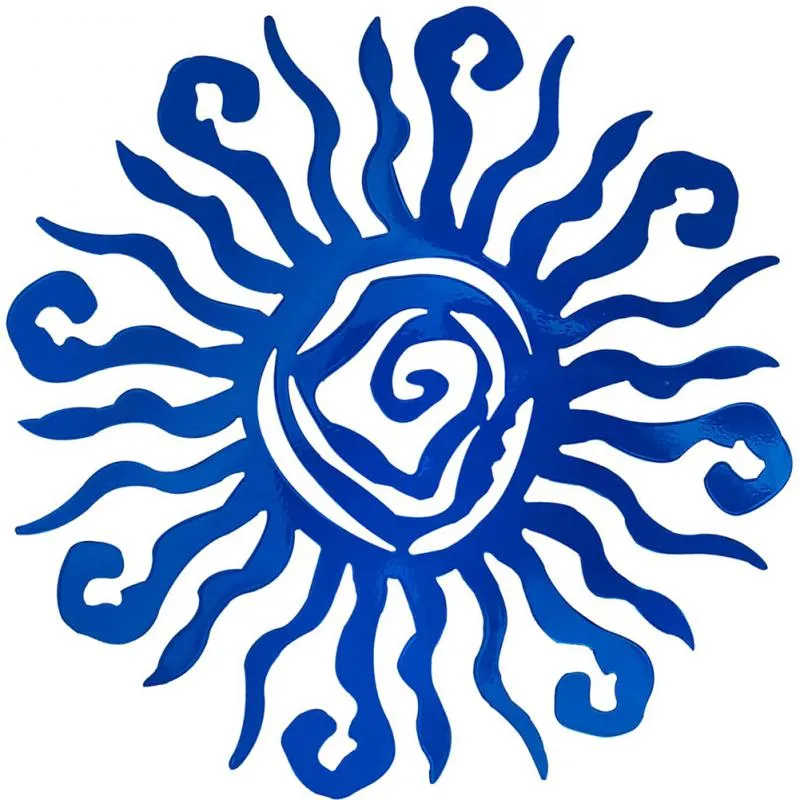 Metal Sun Decoration