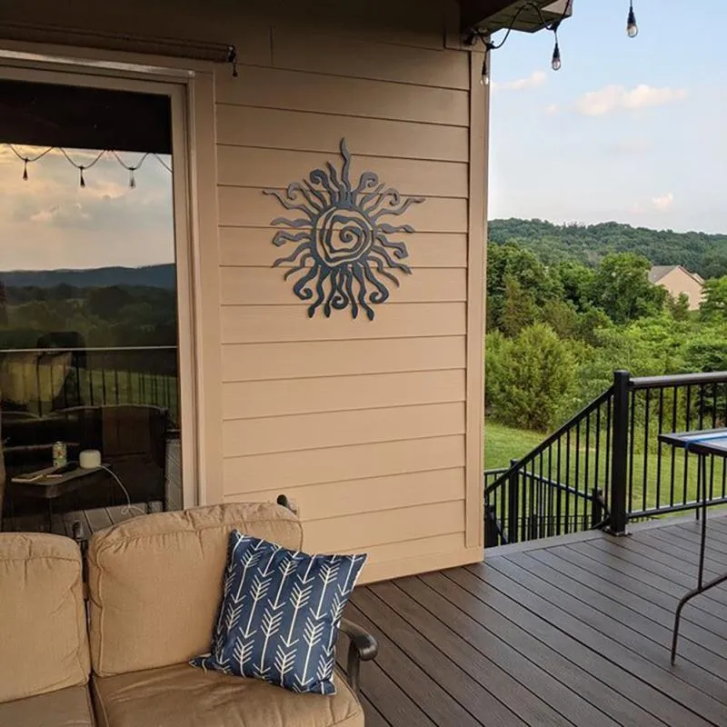 Metal Sun Decoration