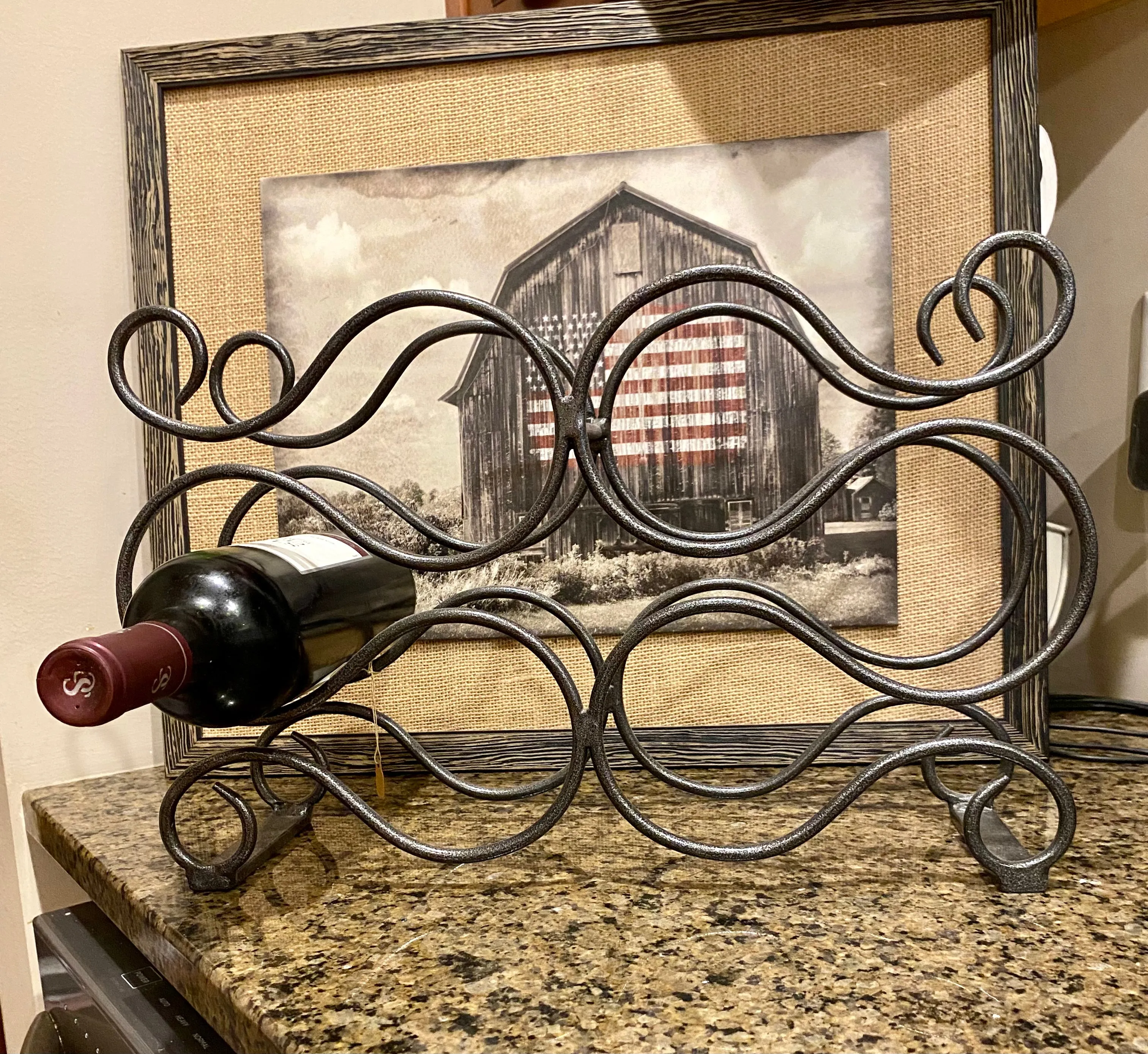 Metal Wine Rack