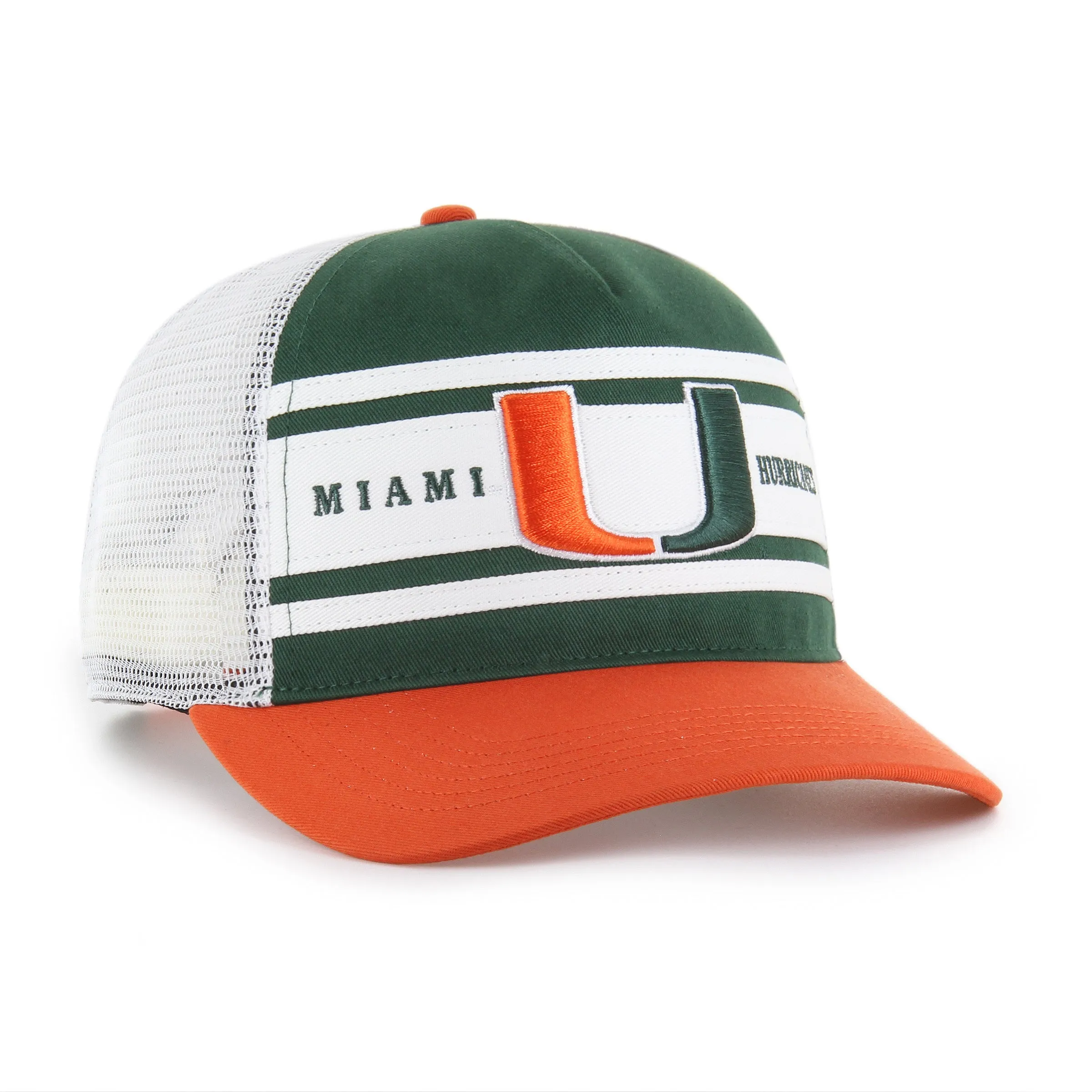 MIAMI HURRICANES GRIDIRON SUPER STRIPE '47 HITCH RELAXED FIT