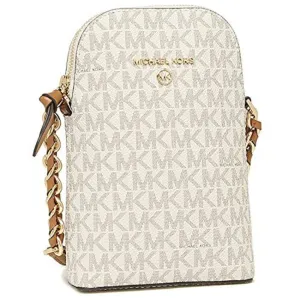 Michael Kors Jet Set Charm In Vanilla/ Acorn - 32TOGT9C18