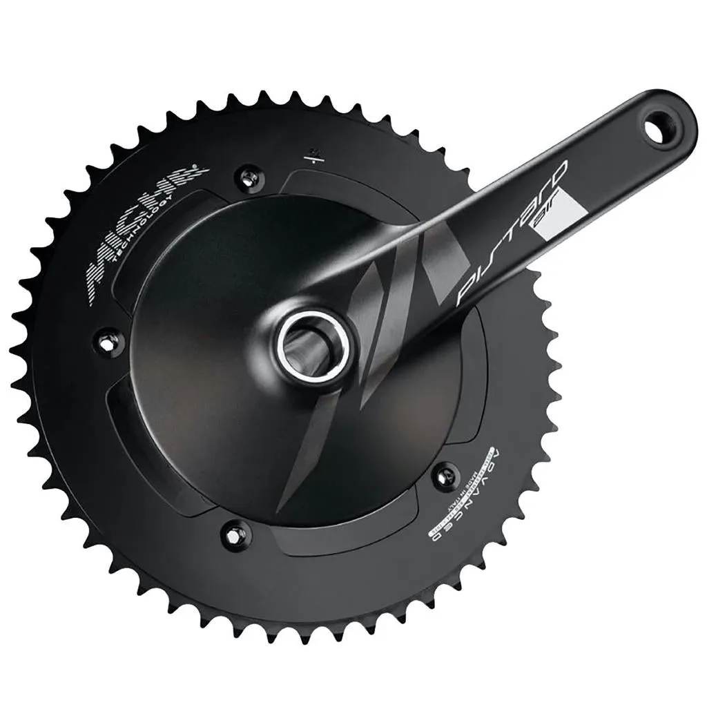 Miche Pistard Air Crankset & Bottom Bracket - 170mm - 49T - Black
