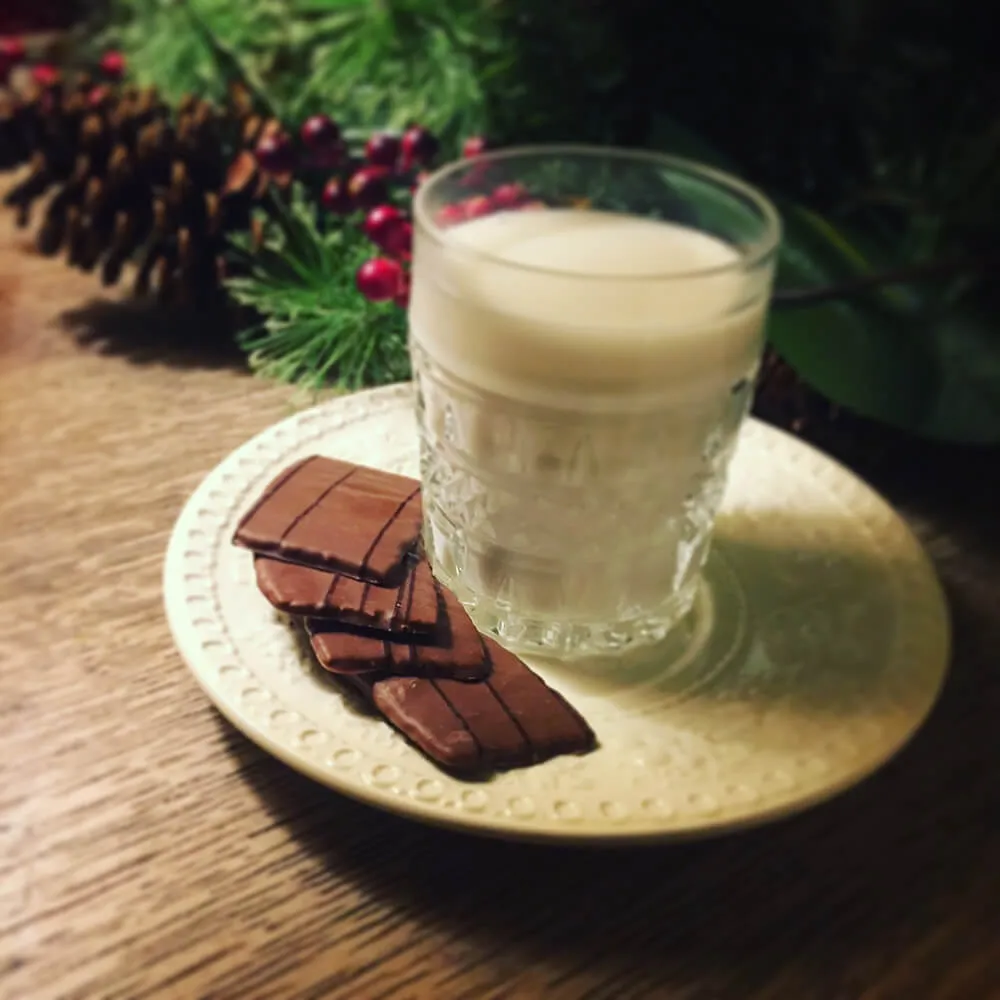 Milk Chocolate Covered Almond Biscuits
