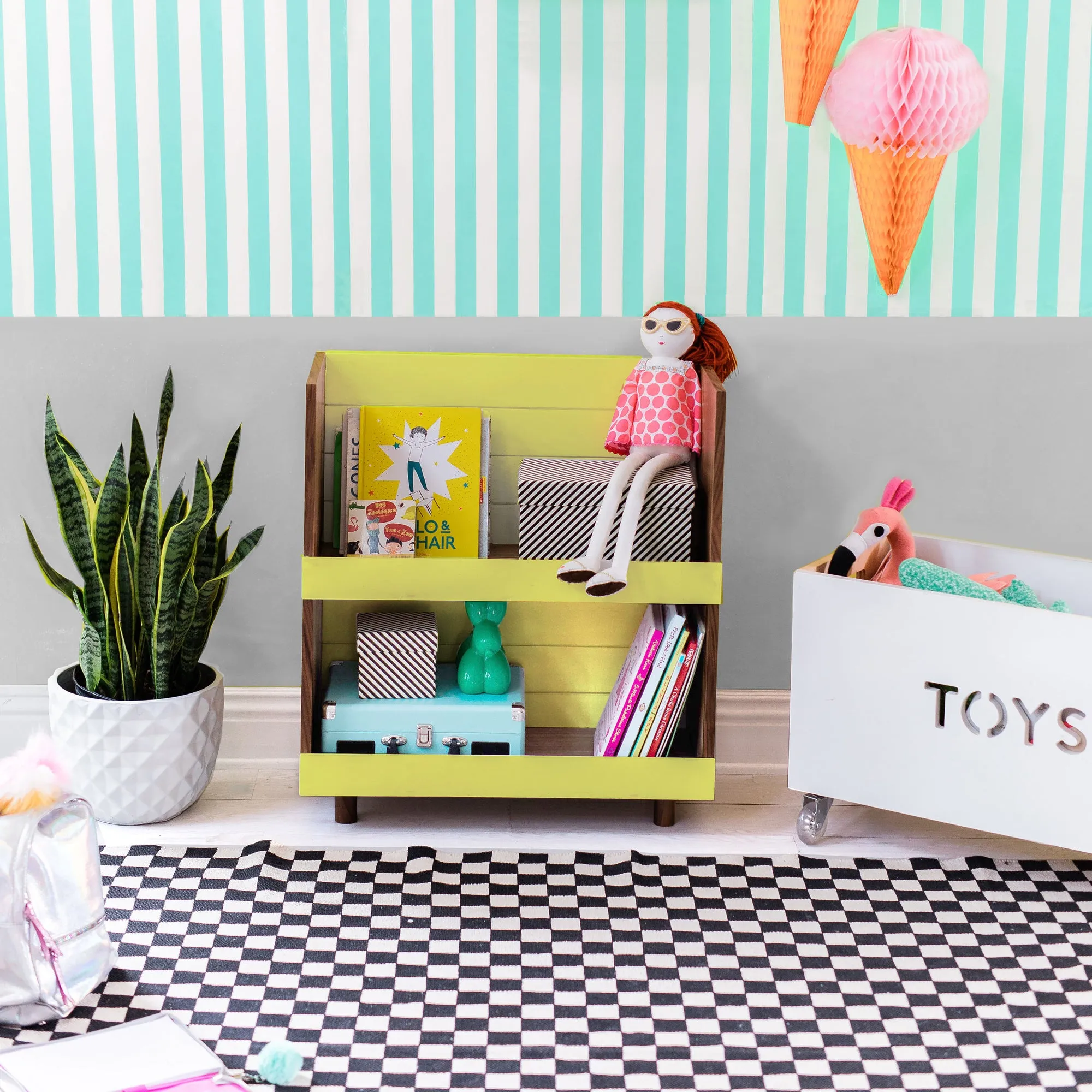 Minimo Modern Kids Bookcase