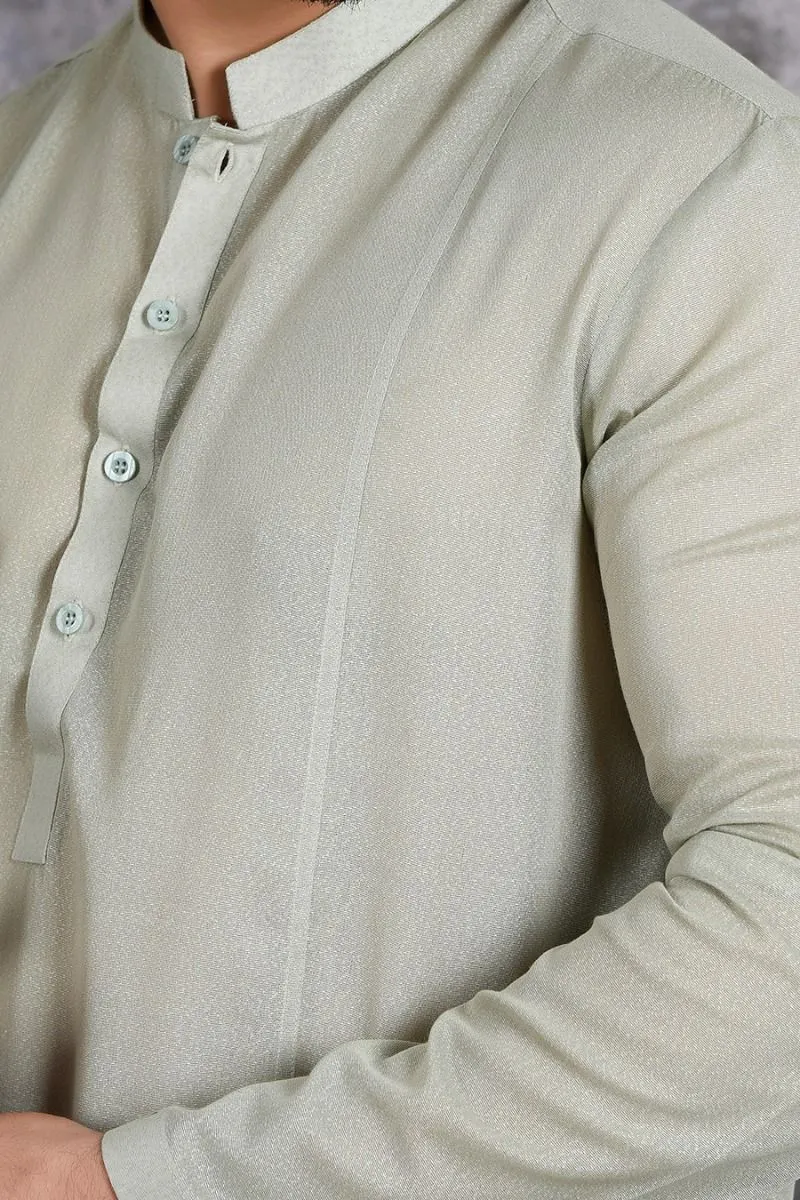 MINT QAFTAAN KURTA