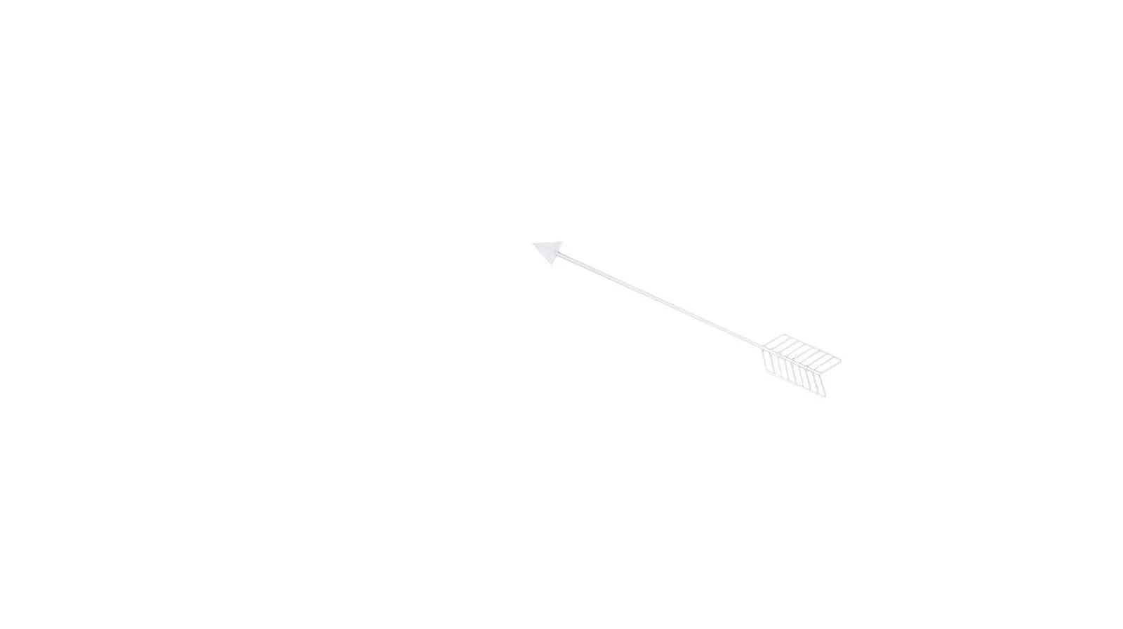 Modern Arrow White