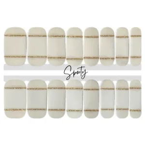 Modern French Tip Nail Wrap | Modern French Manicure