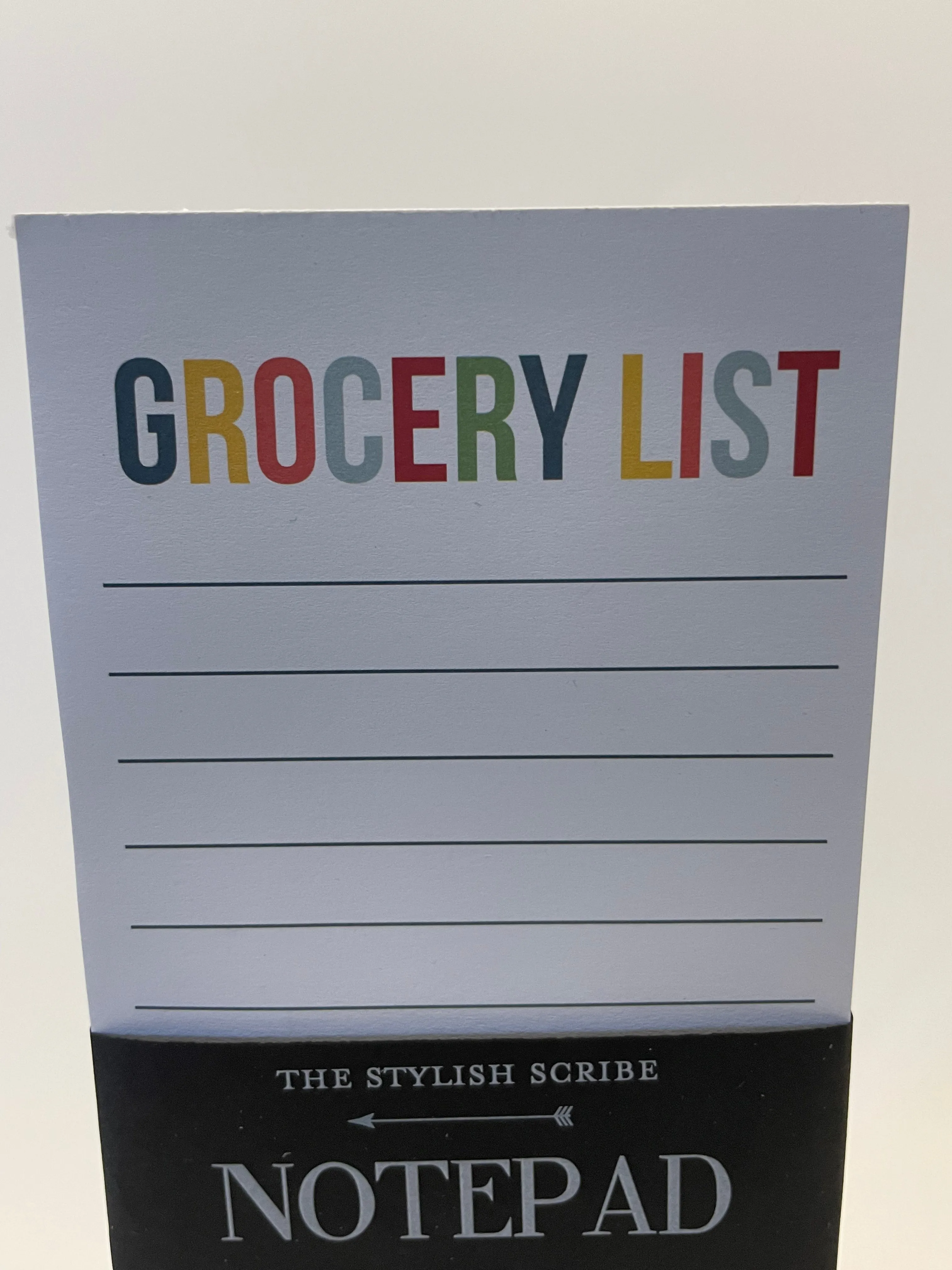 Modern Market / Grocery Notepad