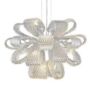 Modern Round Glass Chandelier